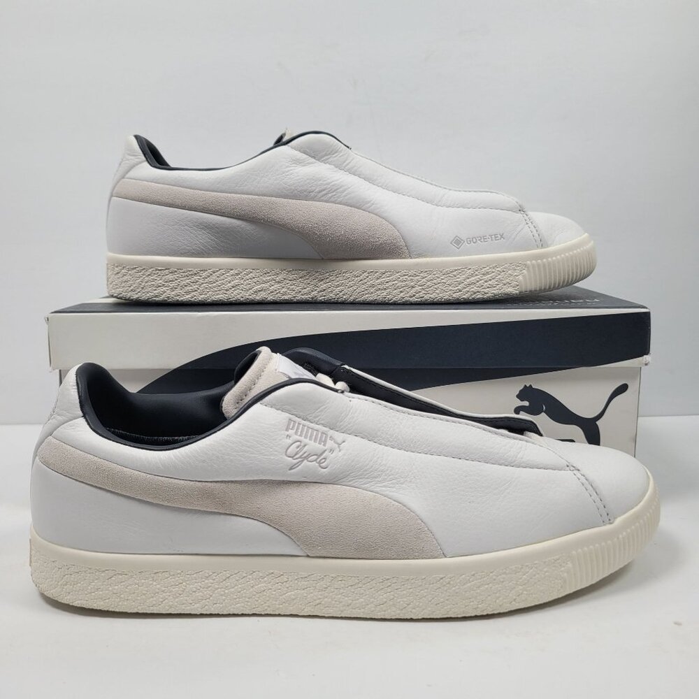 Puma Clyde GTX Nanamica Gore-Tex Men's White Sneakers 388734-01 US Size 8